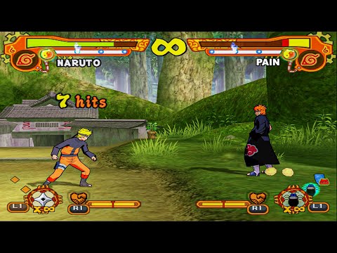 Naruto vs Pain - Naruto Ultimate Ninja 5 | PS2