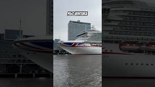 P&O Ventura docked in Amsterdam #shorts #pando #ventura #cruiseship #amsterdam