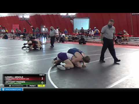 High School Boys 170 Lowell Arnold Askren Wrestling Academy Lake Country Vs Anthony Madsen Ellswor