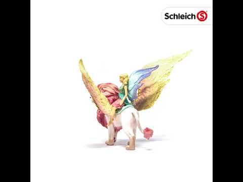 Schleich figūrėlė BAYALA Elfas ant skraidančio liūto video