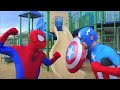 Spiderman Vs Captain America Final Match In Real Life Superhero Battle