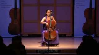 Canada Council laureate Rachel Mercer plays Bach Allemande with 1696 Stradivari cello