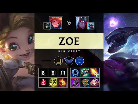 Zoe Carry vs Varus - EUW Diamond Patch 25.11