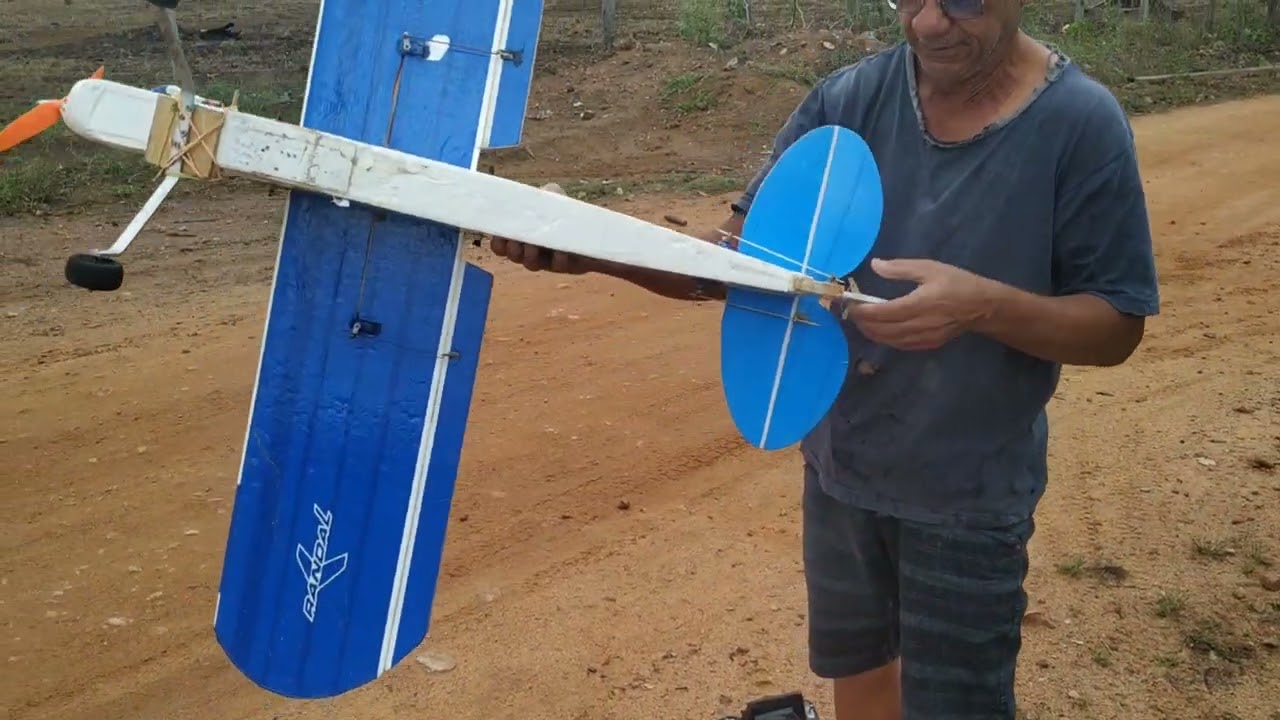 Aero modelismo pista - pouso