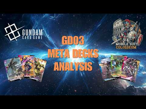 GD03 Analisi dei mazzi meta + special | Gundam Card Game