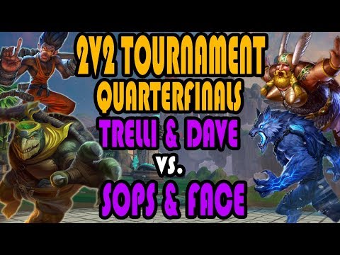 2V2 JOUST TOURNEY TRELLI & DAVE VS. SOPS & FACE- SMITE