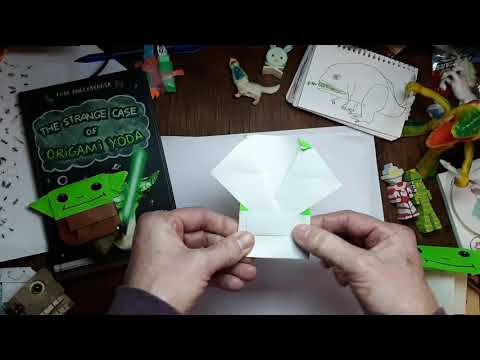 How to Fold Origami Baby Yoda