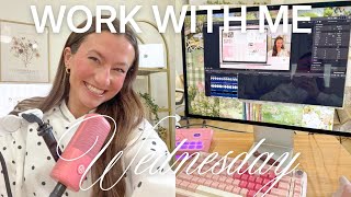 WORK WITH ME WEDNESDAY 👩🏼💻 live editing sesh: MacBook Neo customization video!