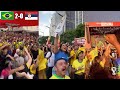 Completely Crazy Brazil Fan Reactions To Richarlison's Wonder Goal Against Serbia In The World Cup