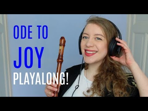 ODE TO JOY by Beethoven Easy Playalong | Team Recorder BASICS