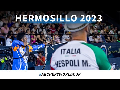 Dhiraj Bommadevara v Mauro Nespoli – recurve men bronze | Hermosillo 2023 World Cup Final
