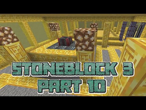 Unbelievable! Popping Chickens in Minecraft Stoneblock 3 Part 10