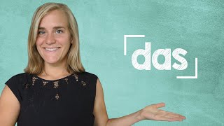 German Lesson  (29) - Definite Articles - das - A1