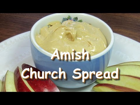 Amish Church Spread ~ FLUFFY Peanut Butter Snack Dip Recipe Video