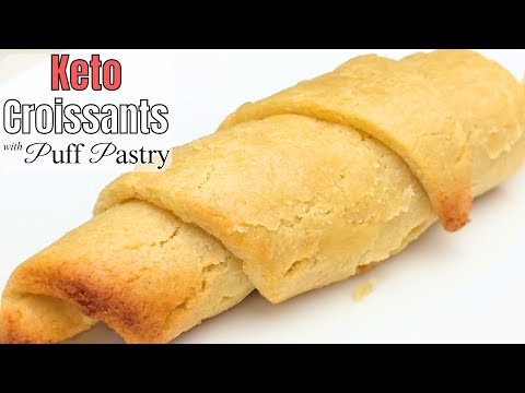 Buttery, Flaky Keto Croissants