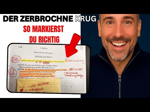 Der zerbrochne Krug Abitur 💡 Markierungsstrategie 1  Auftritt | Kleist Analyse einfach erklärt