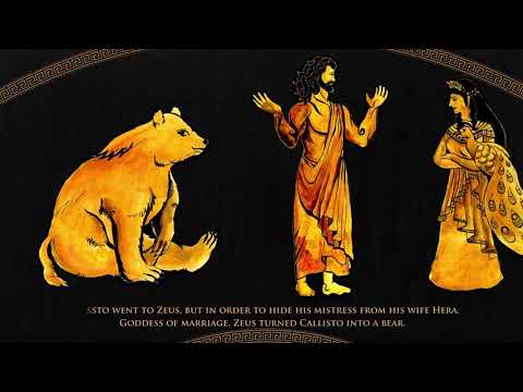 Greek Mythology - Ursa major constellation