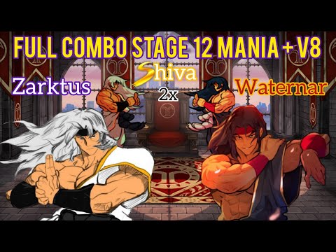 Streets of Rage 4 - Double Shiva Full Combo + Cursed Arcade Stage 12 Mania+ V8 W/Waternar