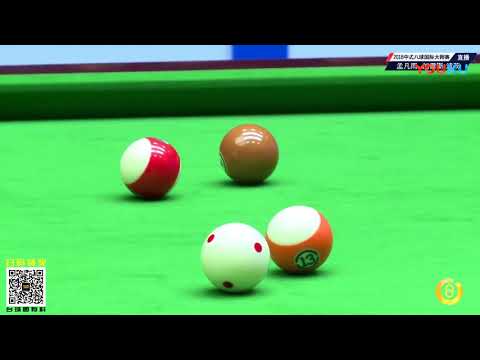 Meng Fanyu VS Gareth Potts (UK) - World Chinese 8 Ball Masters Tour 2018-2019 Stop 2 Siping