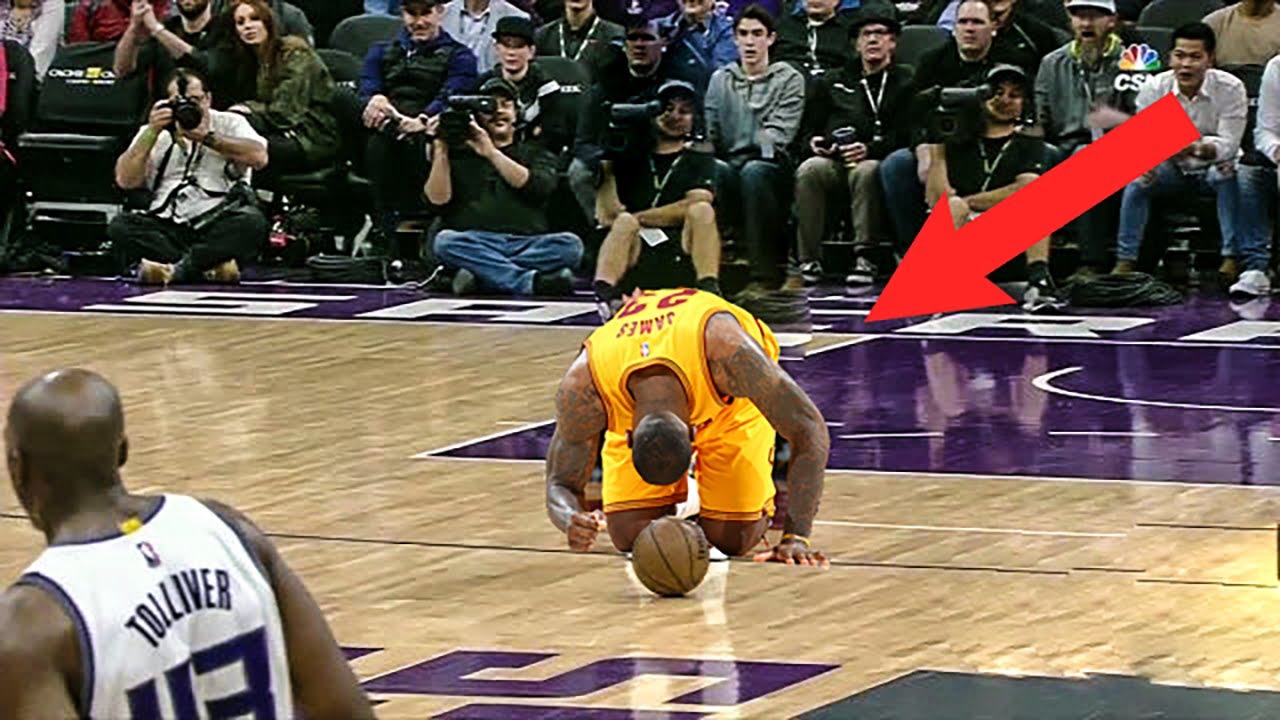 LeBron Actually Did This In The Middle Of A Game (it worked)