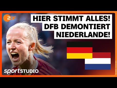 Deutschland – Niederlande | UEFA Women‘s Nations League, 5. Spieltag 2025 | sportstudio