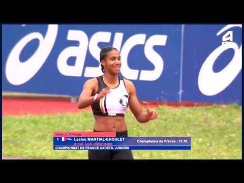 Championnat de France 21 -  Finale 100m Juf