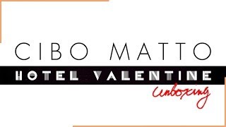 Cibo Matto Hotel Valentine unboxing