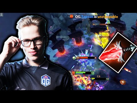 Topson Ember Spirit New Meta Crazy solo Mid Dota 2 7.24