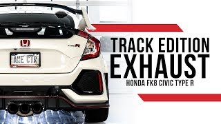 AWE Track Edition Exhaust for the Honda FK8 Civic Type R