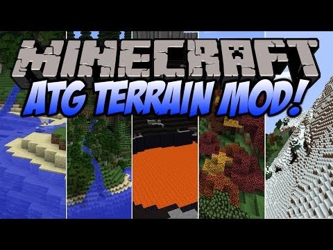 Jordan Ash - Minecraft ATG Mod - Alternate Terrain Generation - 32 New Biomes! - Mod Spotlight! [1.6+]