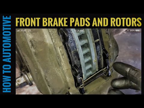 How to Replace Front Brake Pads and Rotors on a 2012 Toyota Tundra