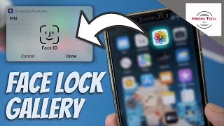 How to Set Face ID on iPhone Gallery | Face ID Lock on Photos App | Lock iPhone Gallery with Face ID