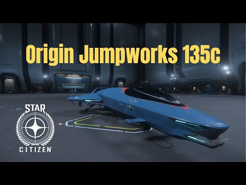 Origin Jumpworks 135c Ship Tour - Star Citizen 4.3.1