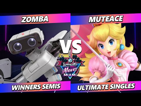 LMMM 2025 TOP 8 - Zomba (ROB) Vs. MuteAce (Peach) Smash Ultimate - SSBU