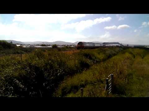 Virgin Train class 221x2 passing Towyn rhyl