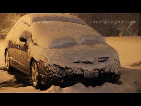 Iowa Winter Storm - Decatur City, Iowa - April 17th, 2020