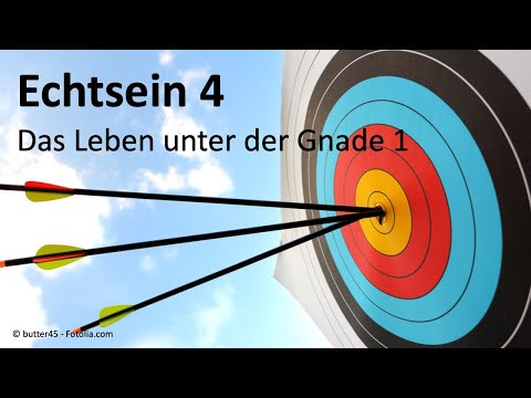 Predigtreihe: Echtsein (4/6) - Das Leben unter der Gnade 1 | Jürgen Fischer