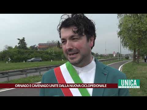 Ornago e Cavenago unite dalla nuova ciclopedonale