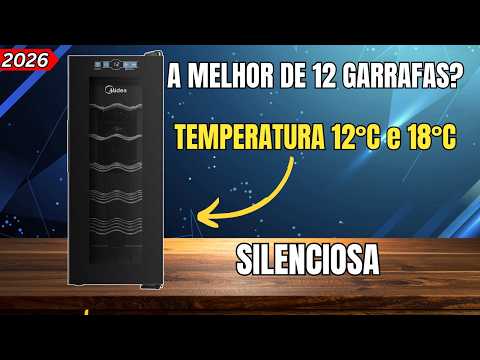 Adega Midea 12 Garrafas REVIEW COMPLETO Adega Midea Vale a Pena COMPRAR Em 2026