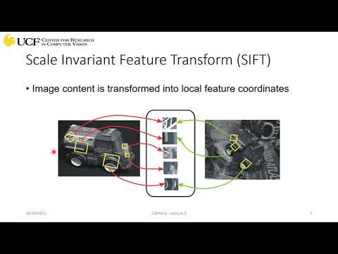 CAP5415 Lecture 16 [Features - Part III] - Fall2021