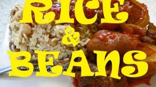 How to cook Nigerian Rice and Beans | Nigerian Food Recipes