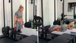 Nordic Drop Exercises with Hattie Boydle | Level Fitness