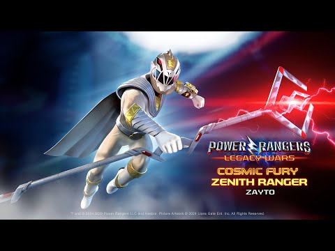 Zayto - Cosmic Fury Zenith Ranger | Official Moveset | Power Rangers: Legacy Wars