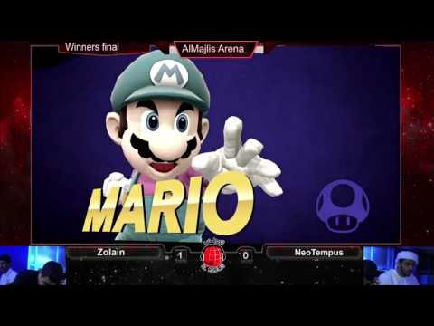 AlMajlis16: Zolain (Mario) vs NeoTempus (Marth, Samus) - WF