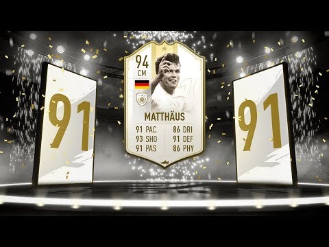 2x 90+ WALKOUTS IN PACKS! ICON MOMENTS MATTHAUS SBC! #FIFA19 ULTIMATE TEAM