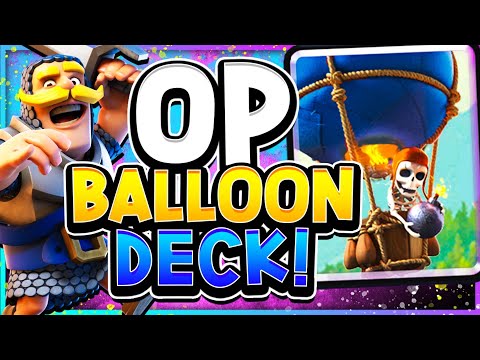 BEST BALLOON CYCLE DECK in CLASH ROYALE RIGHT NOW!