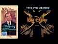 The Happiest Millionaire 1986 VHS Opening