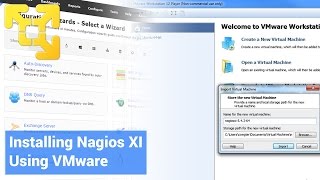 How to install Nagios XI on Windows using VMware import