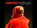 September - Cry for you & Lyrics 
