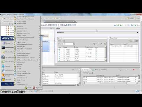 SAP HANA Elearning --  Hierarchies and calculated column creation in Attribute View